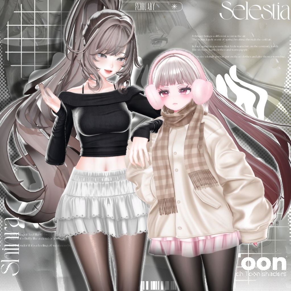 【12アバター対応】❤️Mellow_Puff❤️