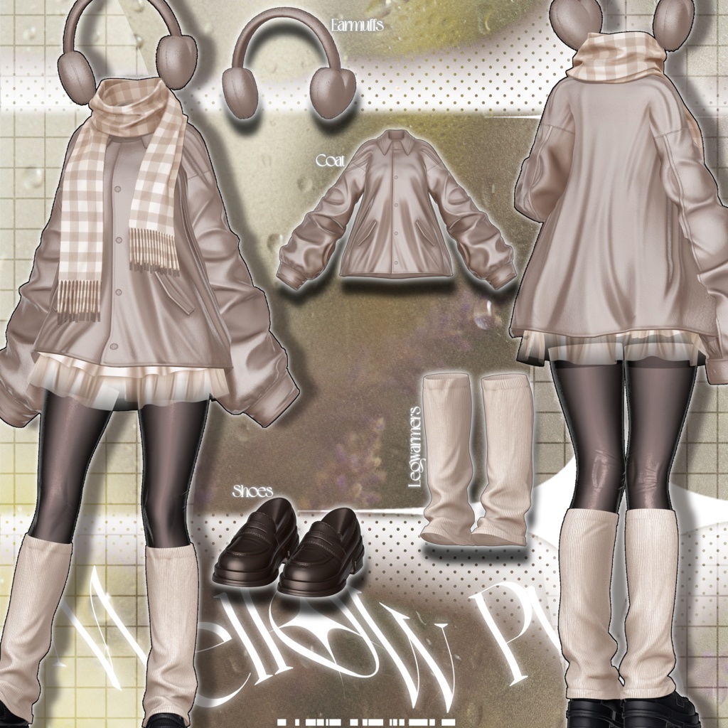 【12アバター対応】❤️Mellow_Puff❤️