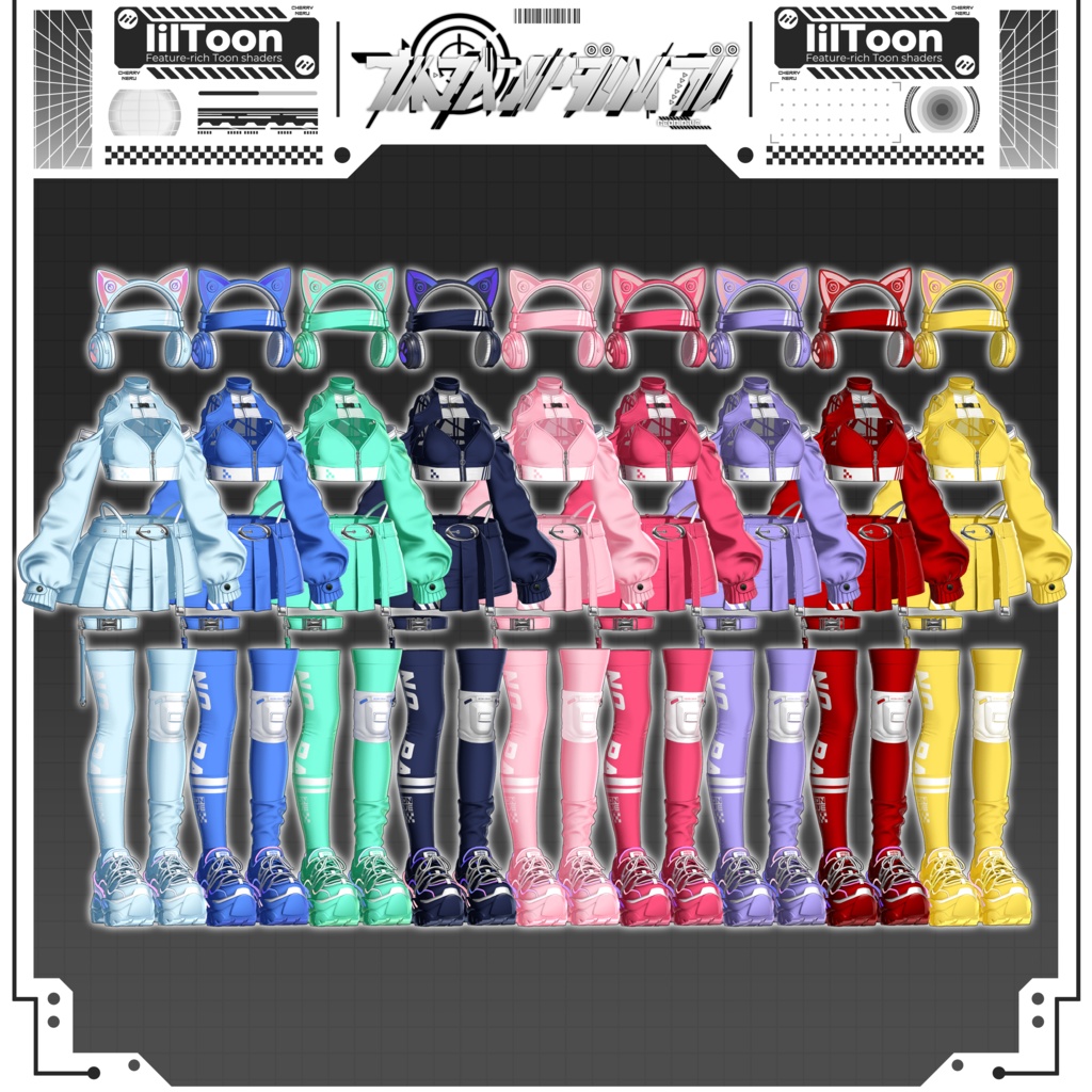 ✨【13アバター対応】Neon_Dive✨