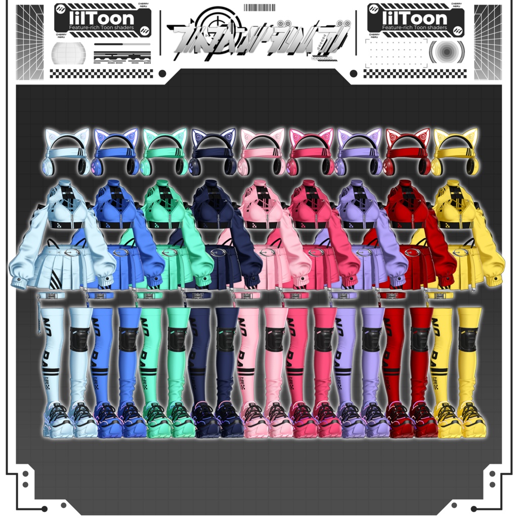 ✨【13アバター対応】Neon_Dive✨