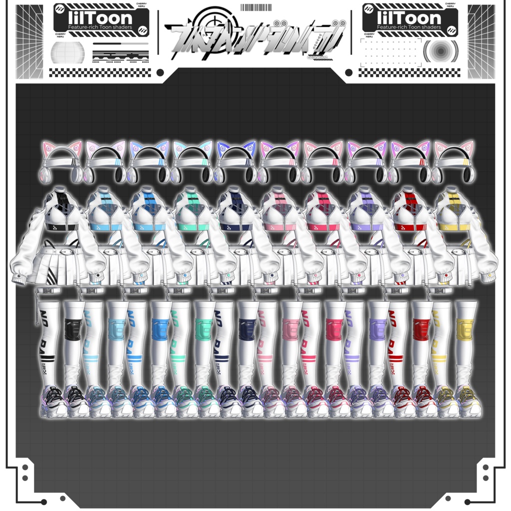 ✨【13アバター対応】Neon_Dive✨