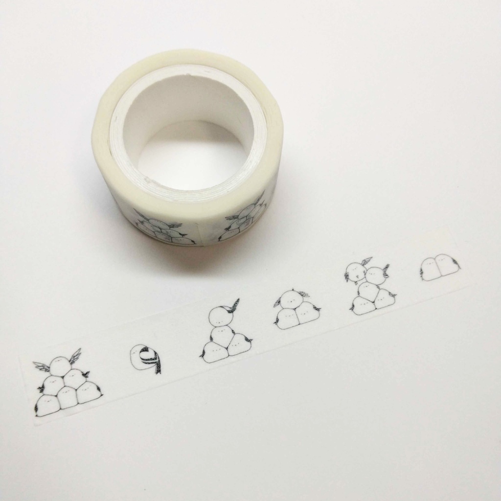 マスキングテープ シマエナガ(2色)