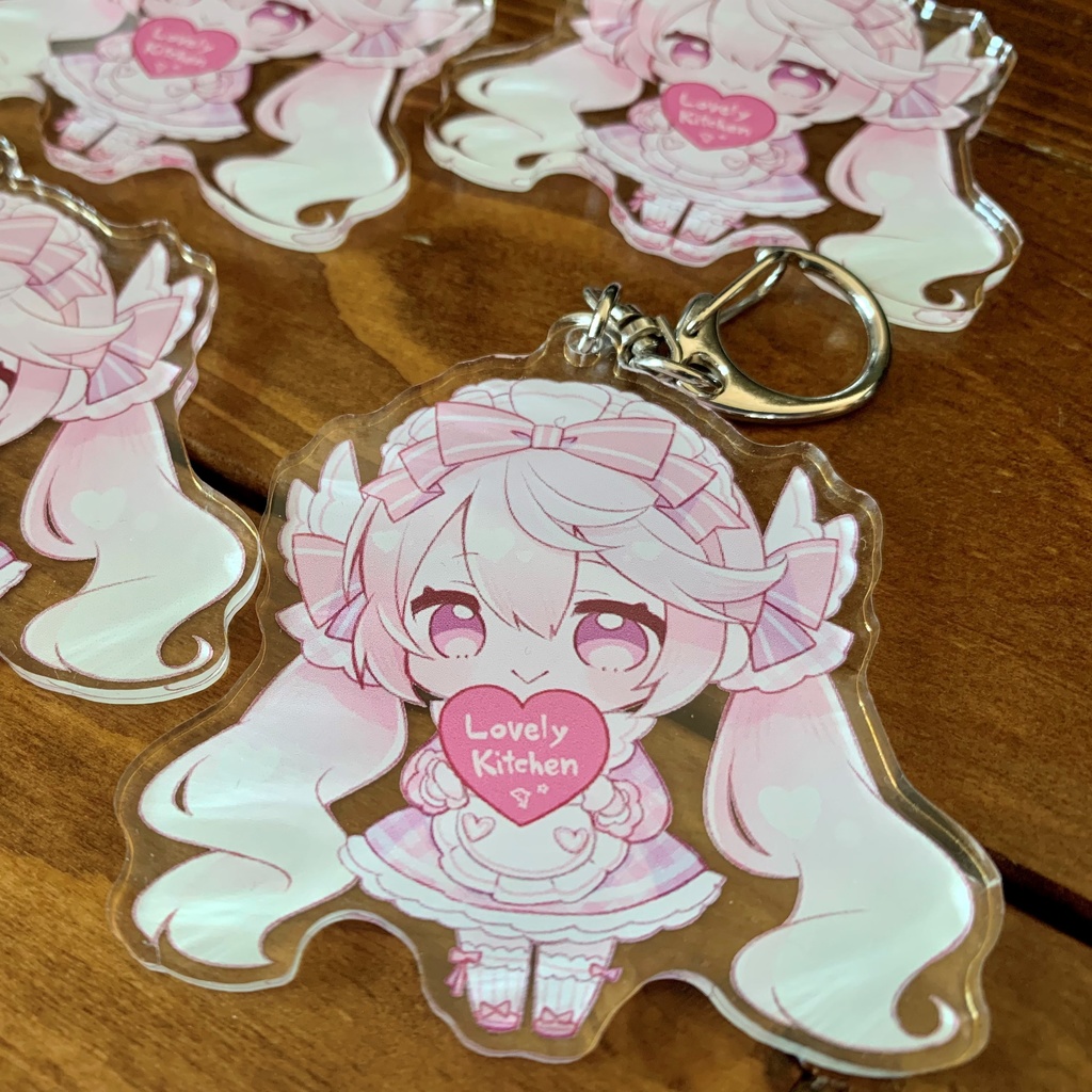 Lovely Kitchen アクリルキーホルダー
