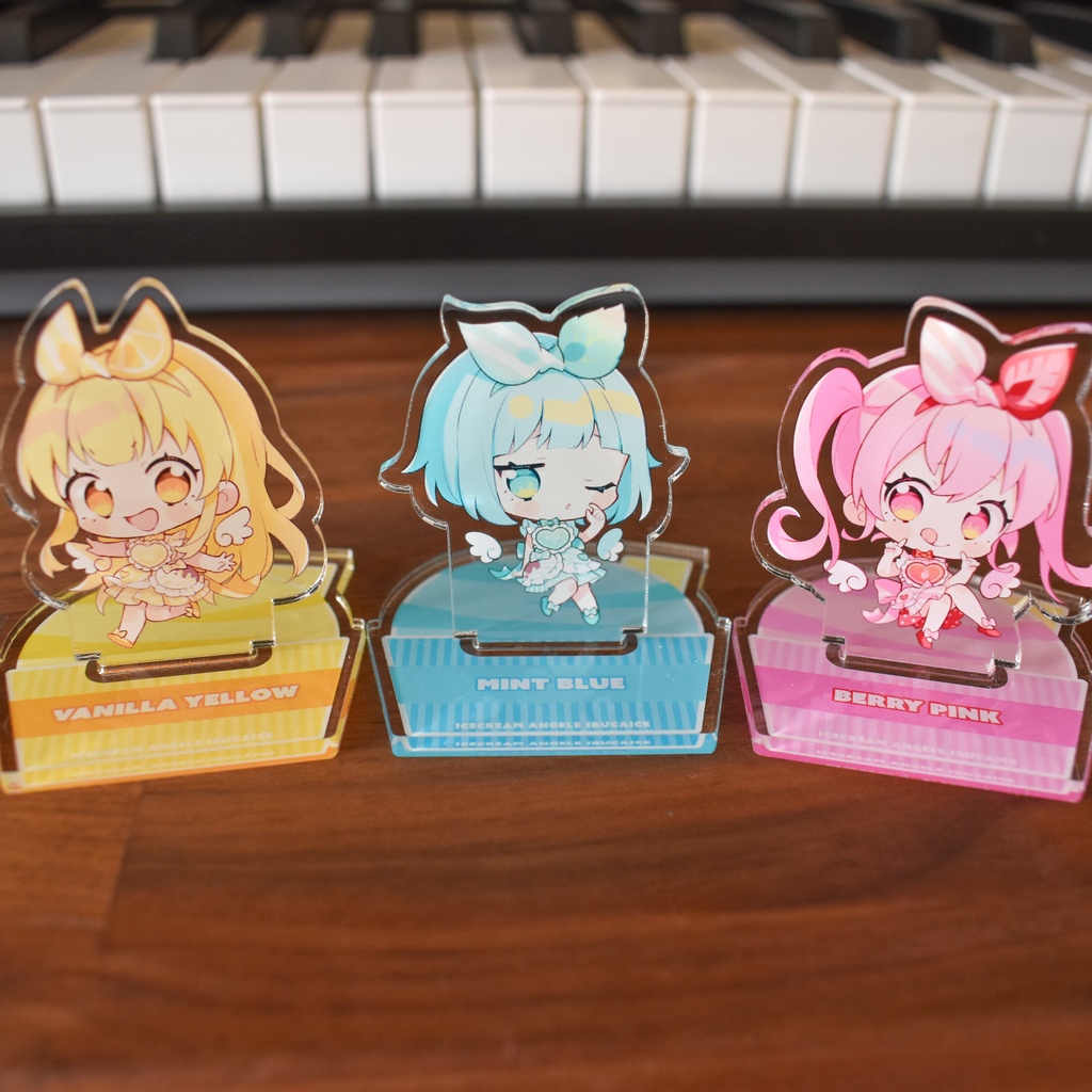 Angel Gelato アクリルスタンドフィギュア【3点セット】