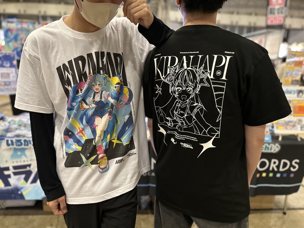 キラハピ2025Tシャツ(黒)