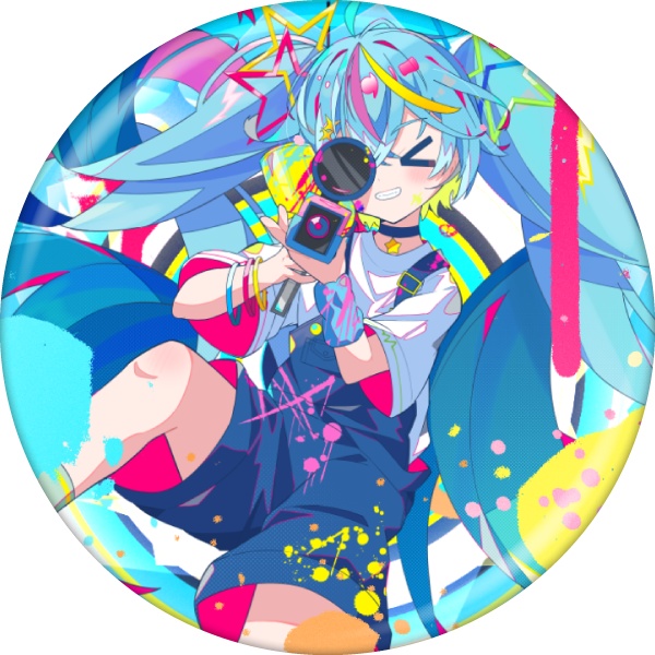 ハピフルエンサー! ランダム缶バッジ【#キラハピ2025】