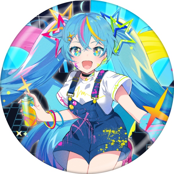 ハピフルエンサー! ランダム缶バッジ【#キラハピ2025】