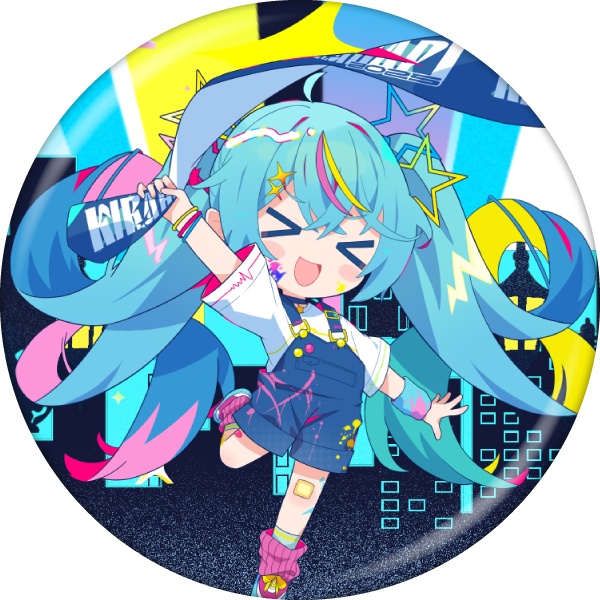 ハピフルエンサー! ランダム缶バッジ【#キラハピ2025】