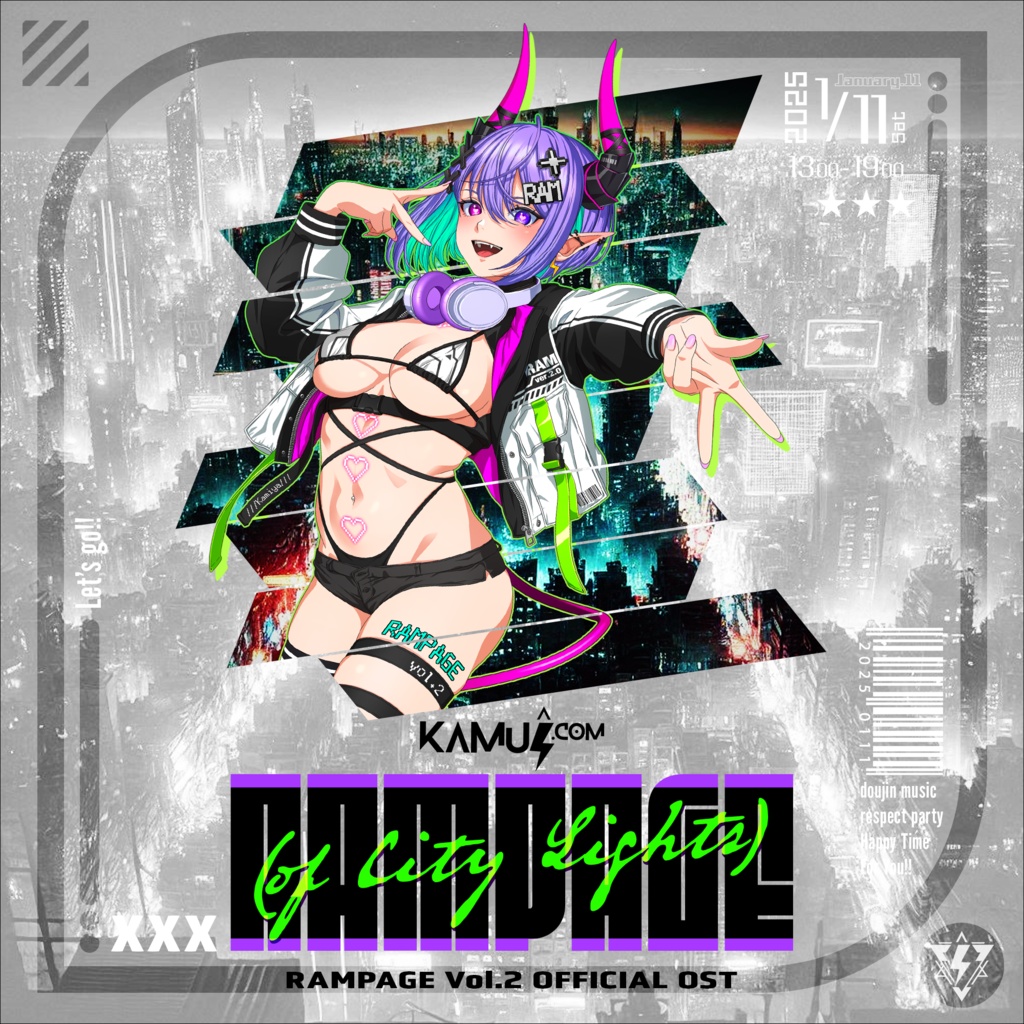  Rampage(of city lights)(RAMPAGE Vol.2 official OST)