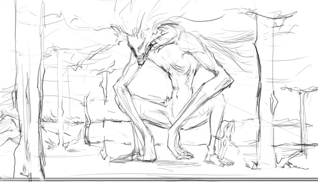 3 character and spaceship Bg