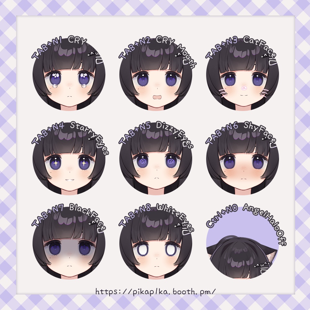 HINA 汎用Live2Dモデル·VTS