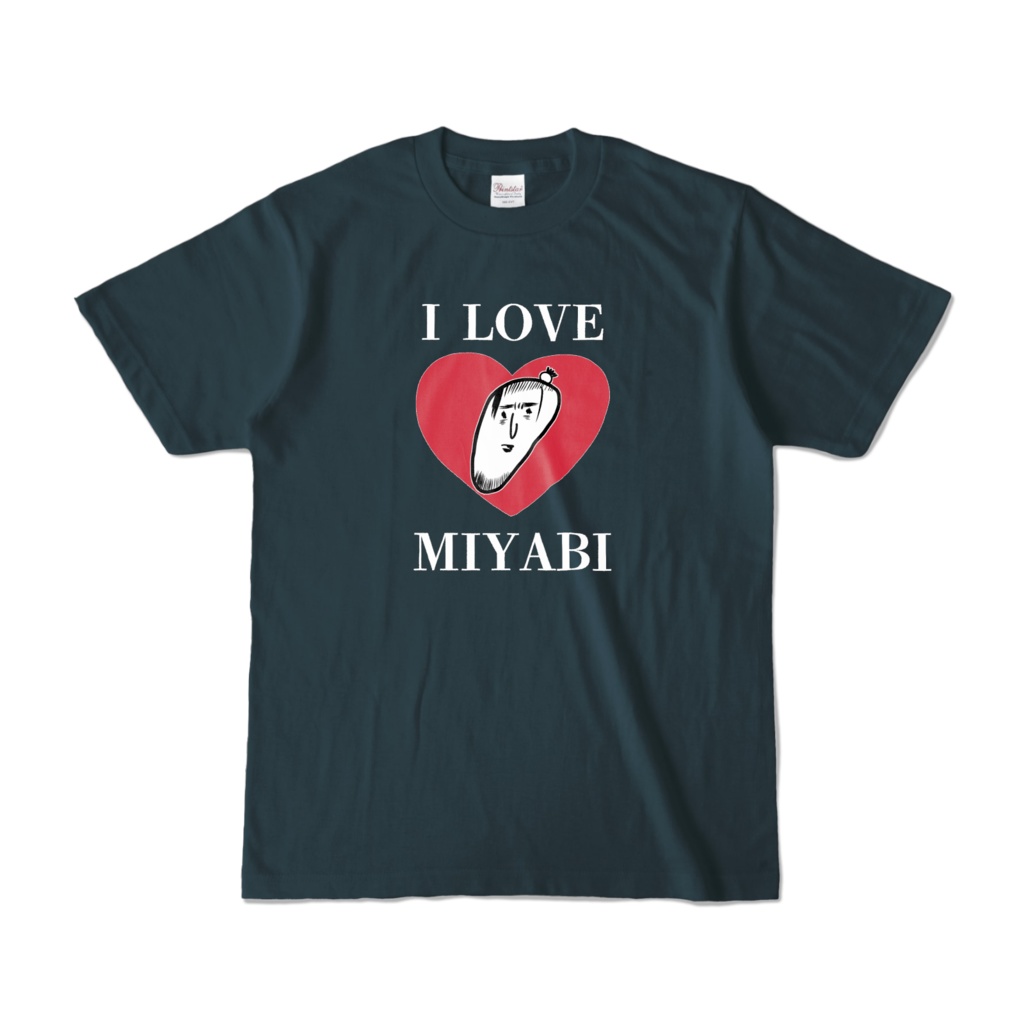 I LOVE MIYABI カラーTシャツ