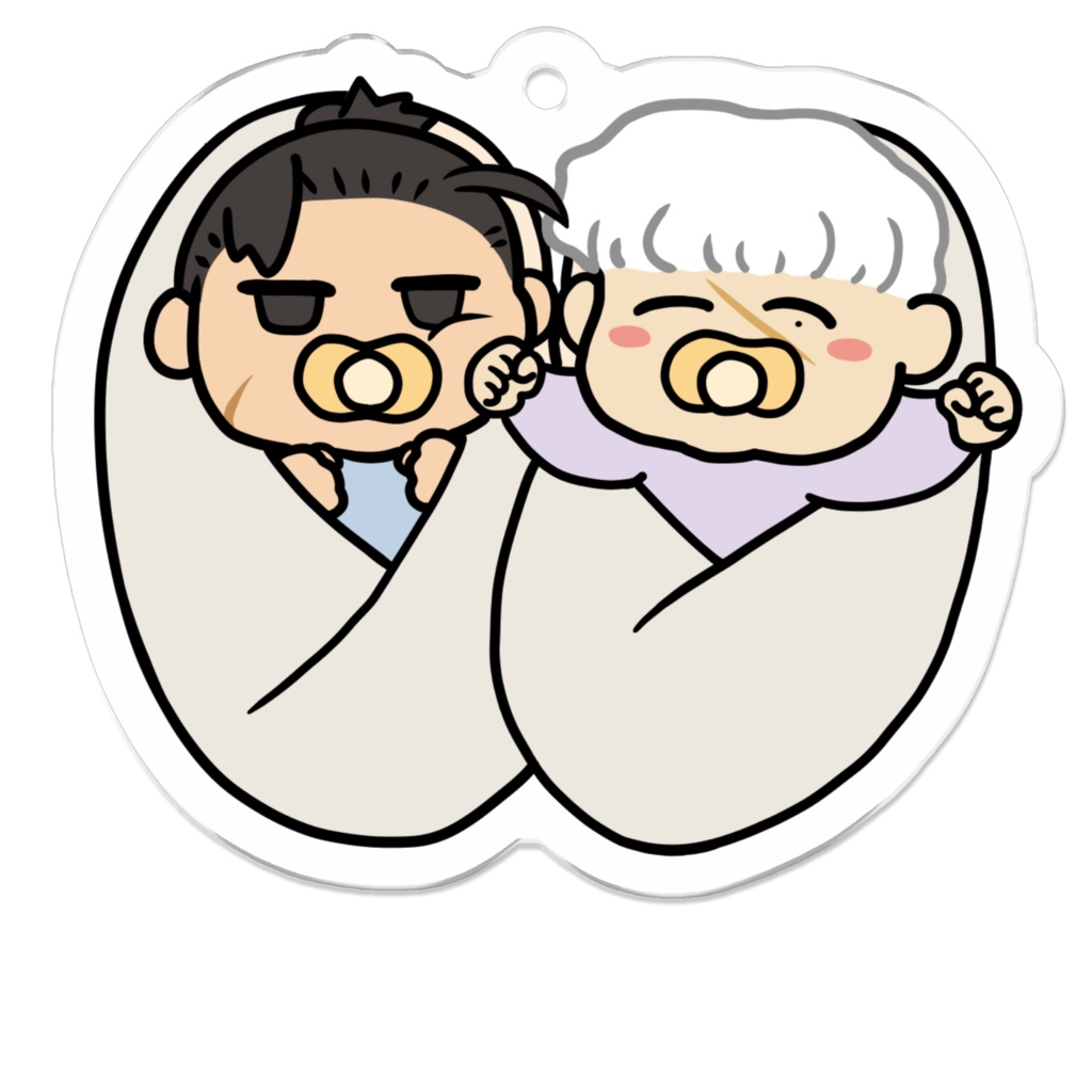 バブらは二人でいっちゅい