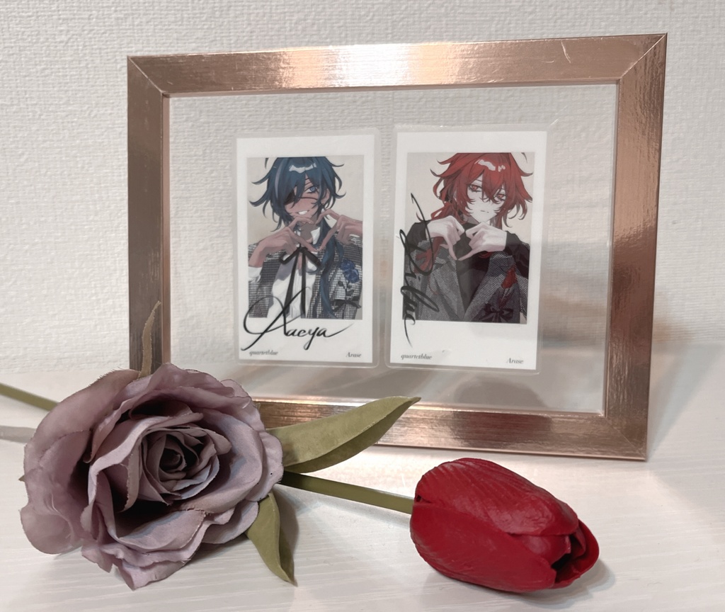 ガイア&ディルック チェキ風クリアシールセット