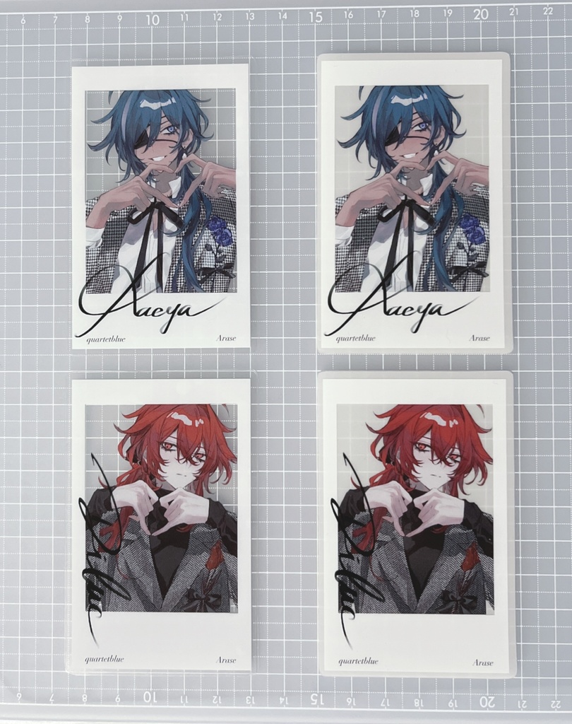 ガイア&ディルック チェキ風クリアシールセット