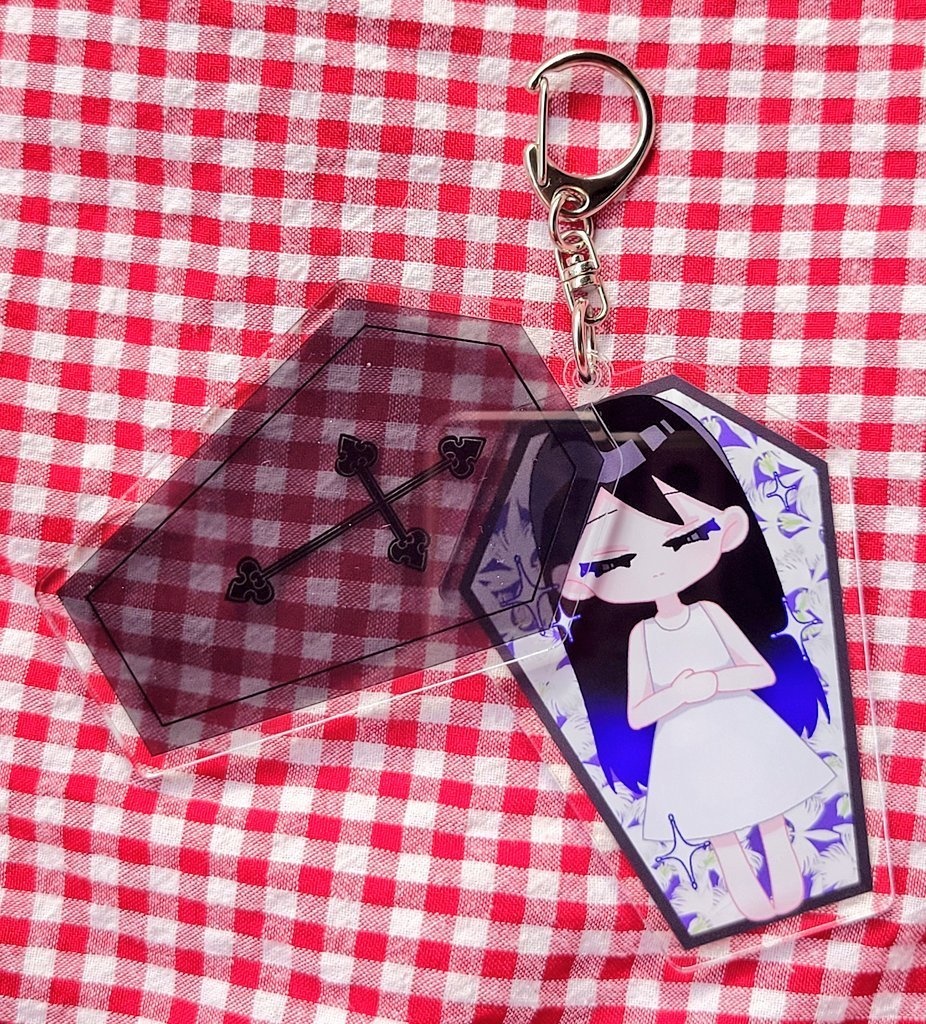 Coffin MARI ツインアクリルキーホルダー