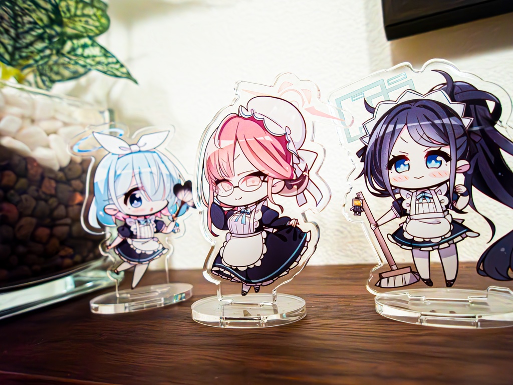 アクリルスタンド【メイドアリス アル アロナ】 ブルアカ ブルーアーカイブ