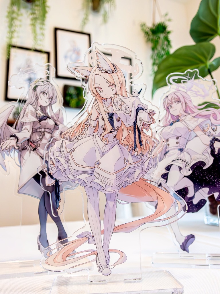 アクリルスタンド「 ティーパーティー ミカ ナギサ セイア 」 ブルアカ アクスタ ブルーアーカイブ