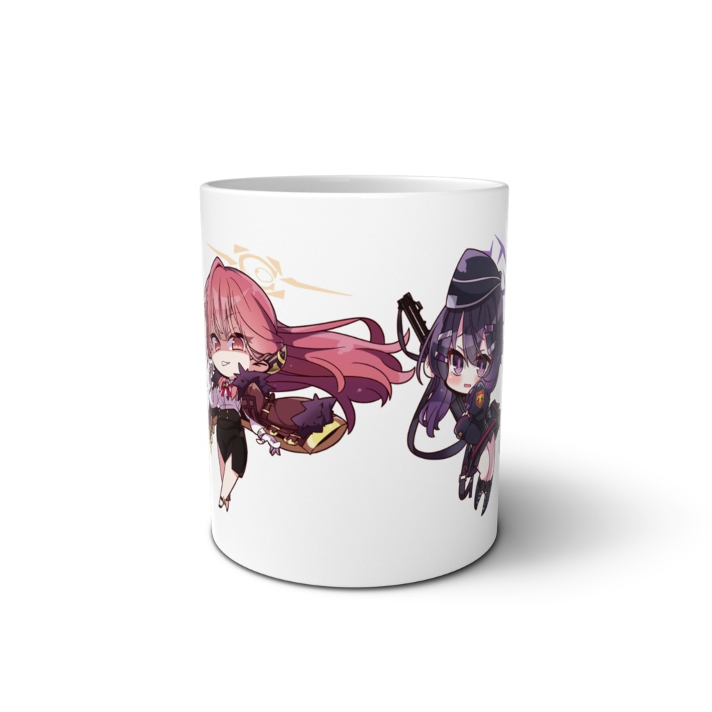 マグカップ【便利屋68】アル ハルカ ムツキ カヨコ ブルアカ