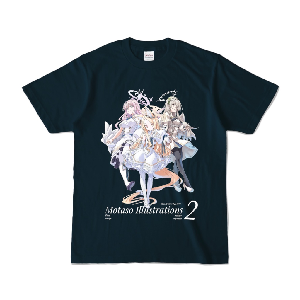 Tシャツ「 ティーパーティー ミカ ナギサ セイア 」 ブルアカ ブルーアーカイブ