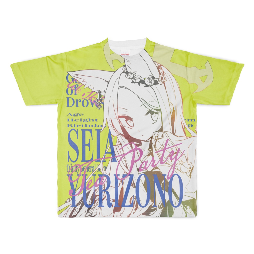 フルグラフィックTシャツ 【セイア】 ブルアカ