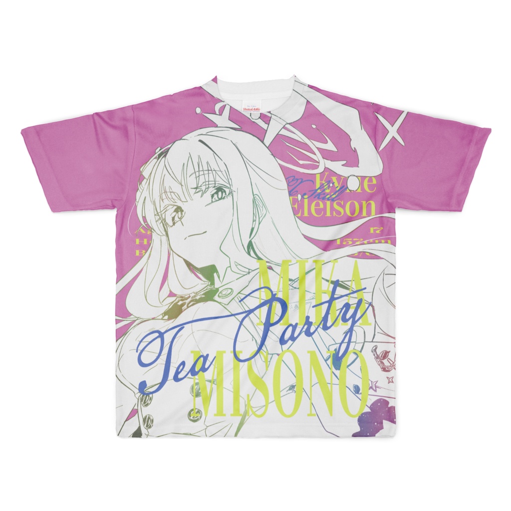 フルグラフィックTシャツ 【ミカ】　ブルアカ