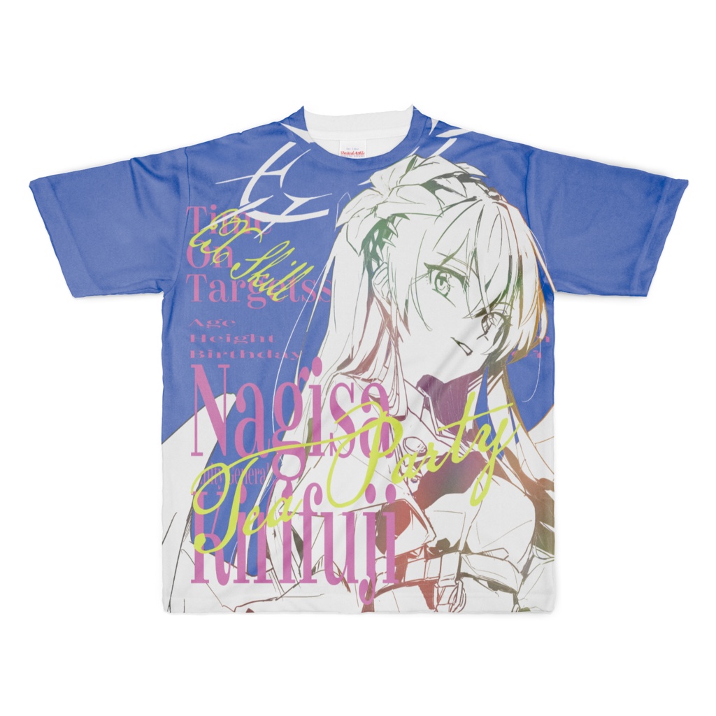 フルグラフィックTシャツ 【ナギサ】 ブルアカ