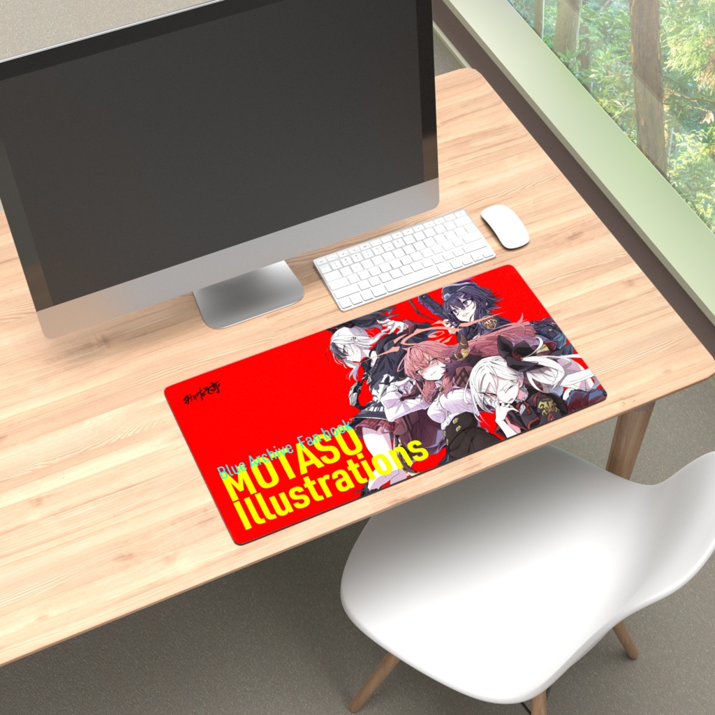 プレイマット「便利屋68 アル ムツキ カヨコ ハルカ 」 ブルアカ ブルーアーカイブ