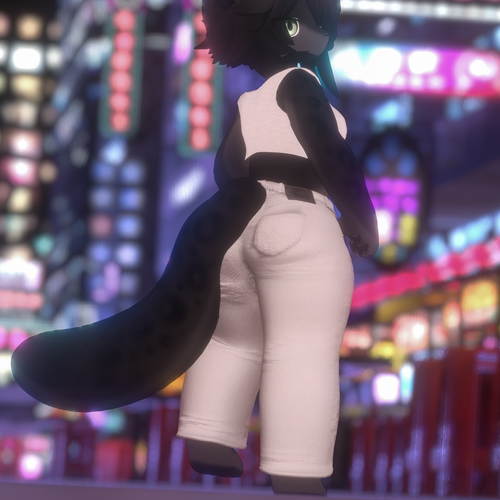 【しっぽが窮屈なあなたへ】ケモノ向けジーンズ