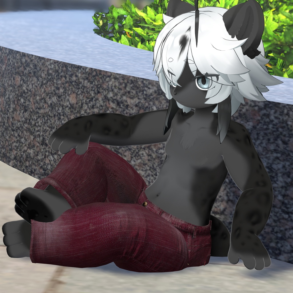 【しっぽが窮屈なあなたへ】ケモノ向けジーンズ