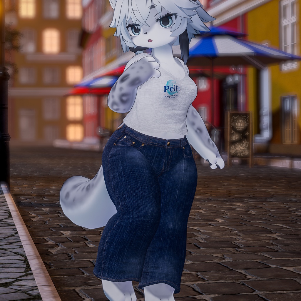 【しっぽが窮屈なあなたへ】ケモノ向けジーンズ