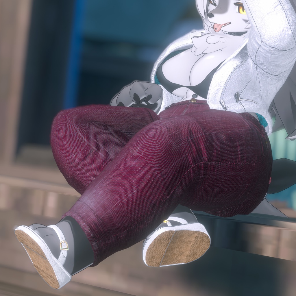 【ケモ足向け】サムリングサンダル