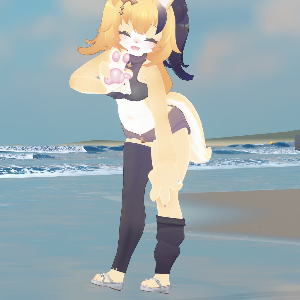 【ケモ足向け】サムリングサンダル