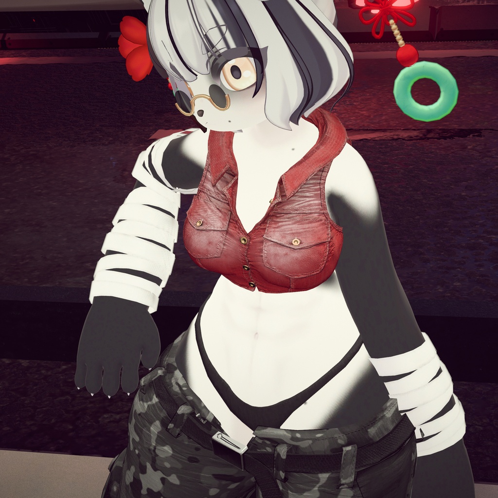 【ladies】デニムベスト