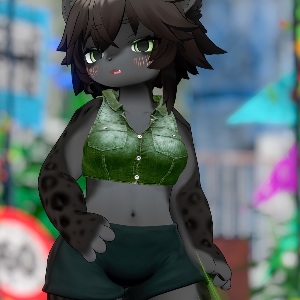 【ladies】デニムベスト