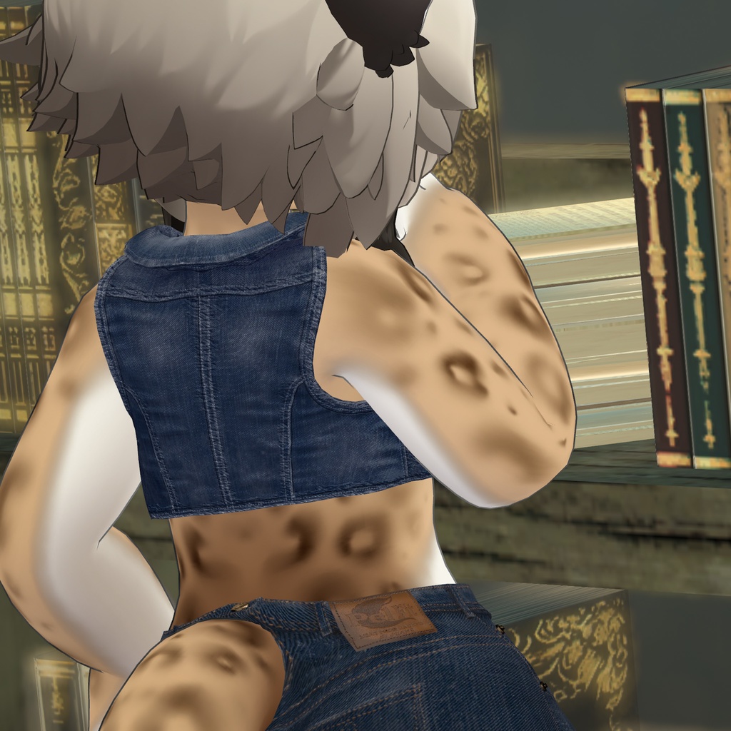 【ladies】デニムベスト