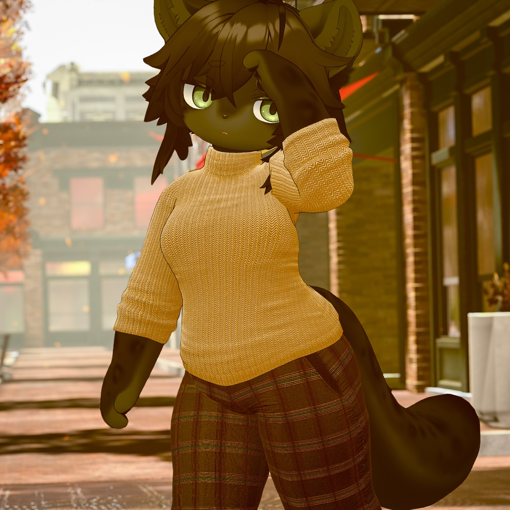 タートルネックセーター【ノーマルサイズ】