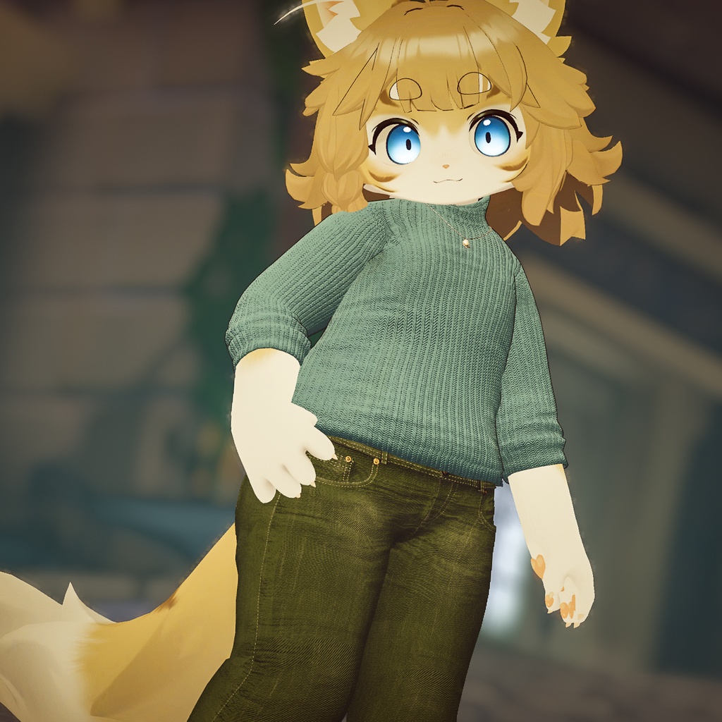 タートルネックセーター【ノーマルサイズ】