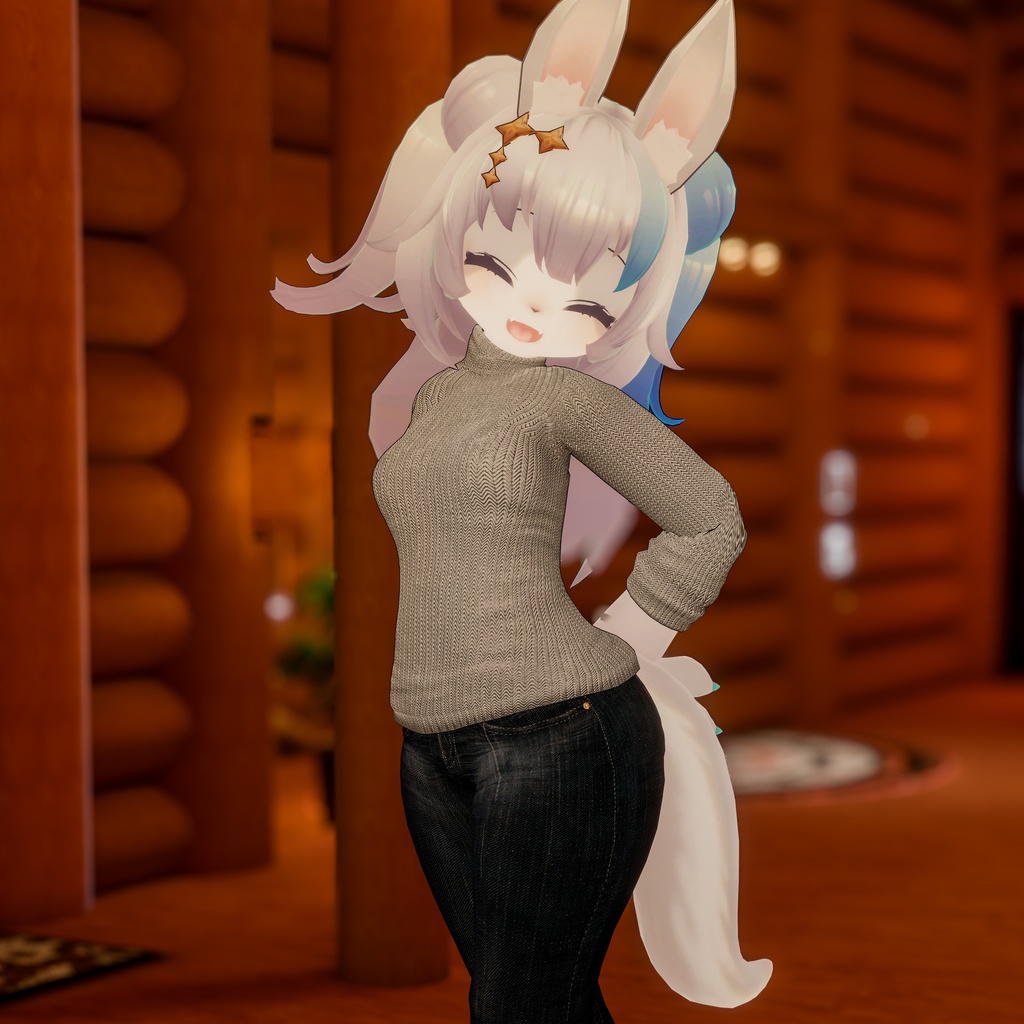 タートルネックセーター【ノーマルサイズ】