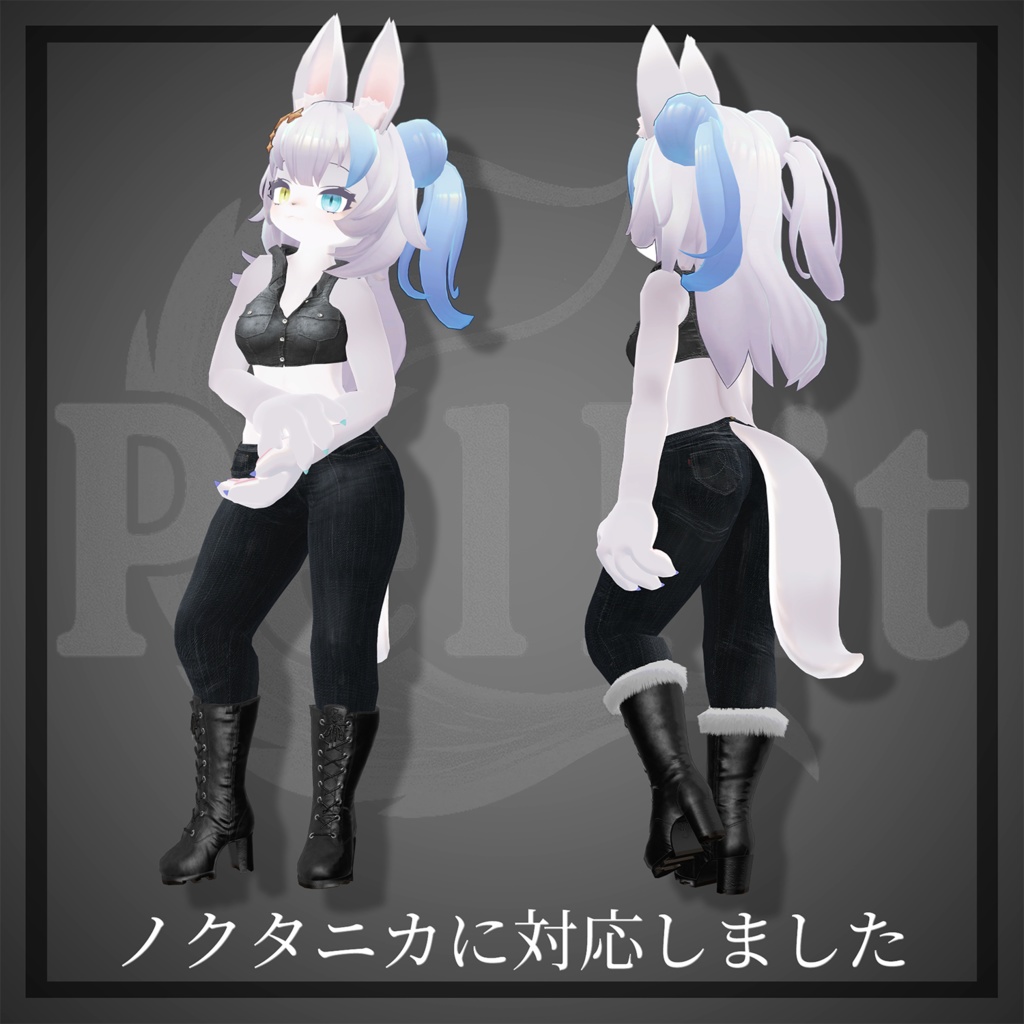 【ファーの付け外し可能】 LaceUp Boots