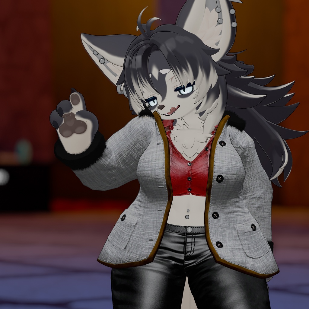 【あったかファーつき】ショートコート