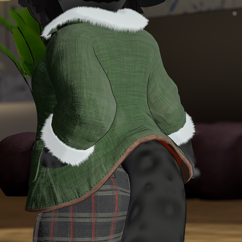 【あったかファーつき】ショートコート