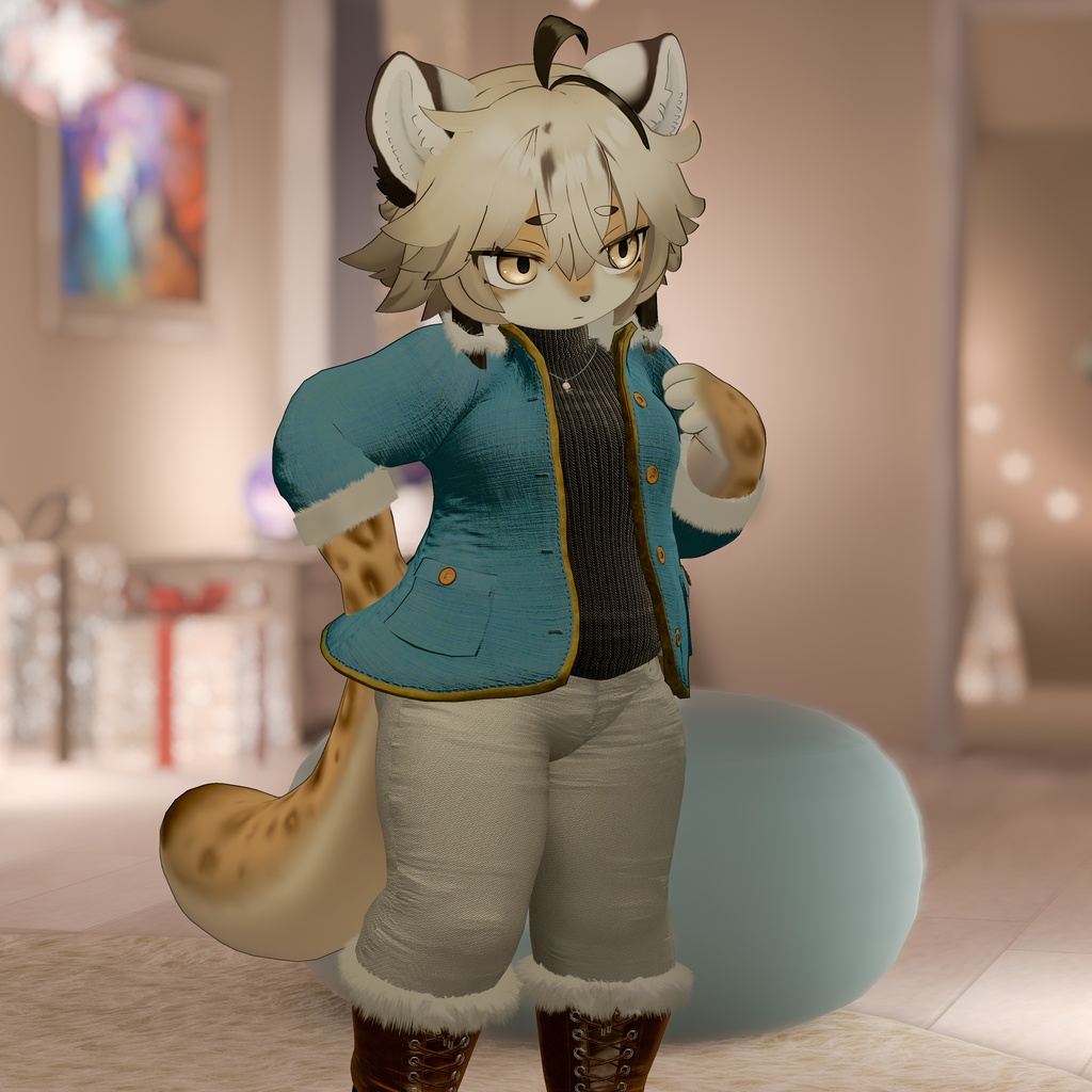 【あったかファーつき】ショートコート