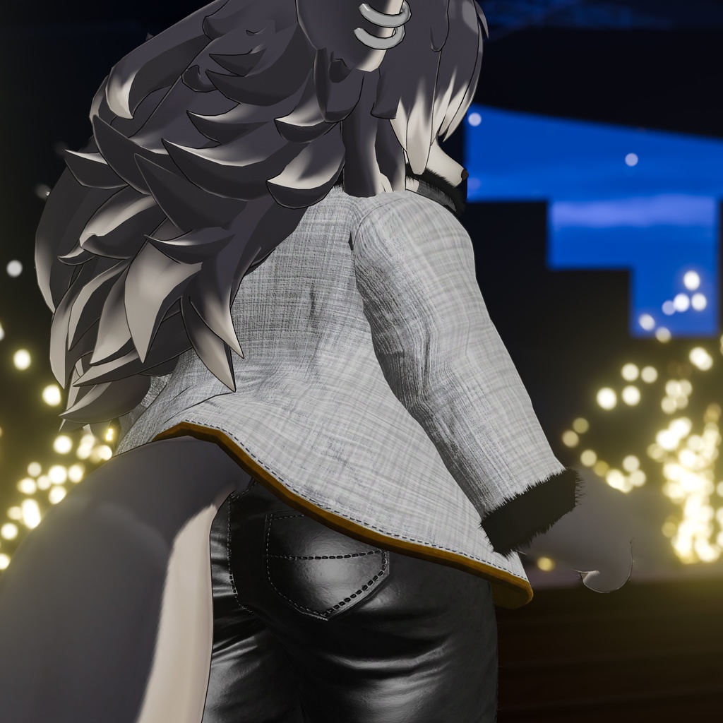 【あったかファーつき】ショートコート