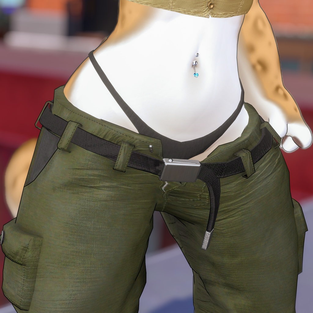 【見せパン上等!!】やんちゃな作業ズボン