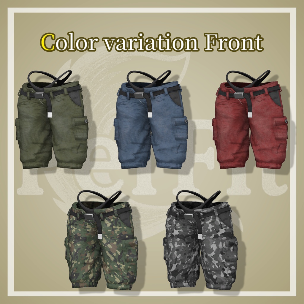 【見せパン上等!!】やんちゃな作業ズボン