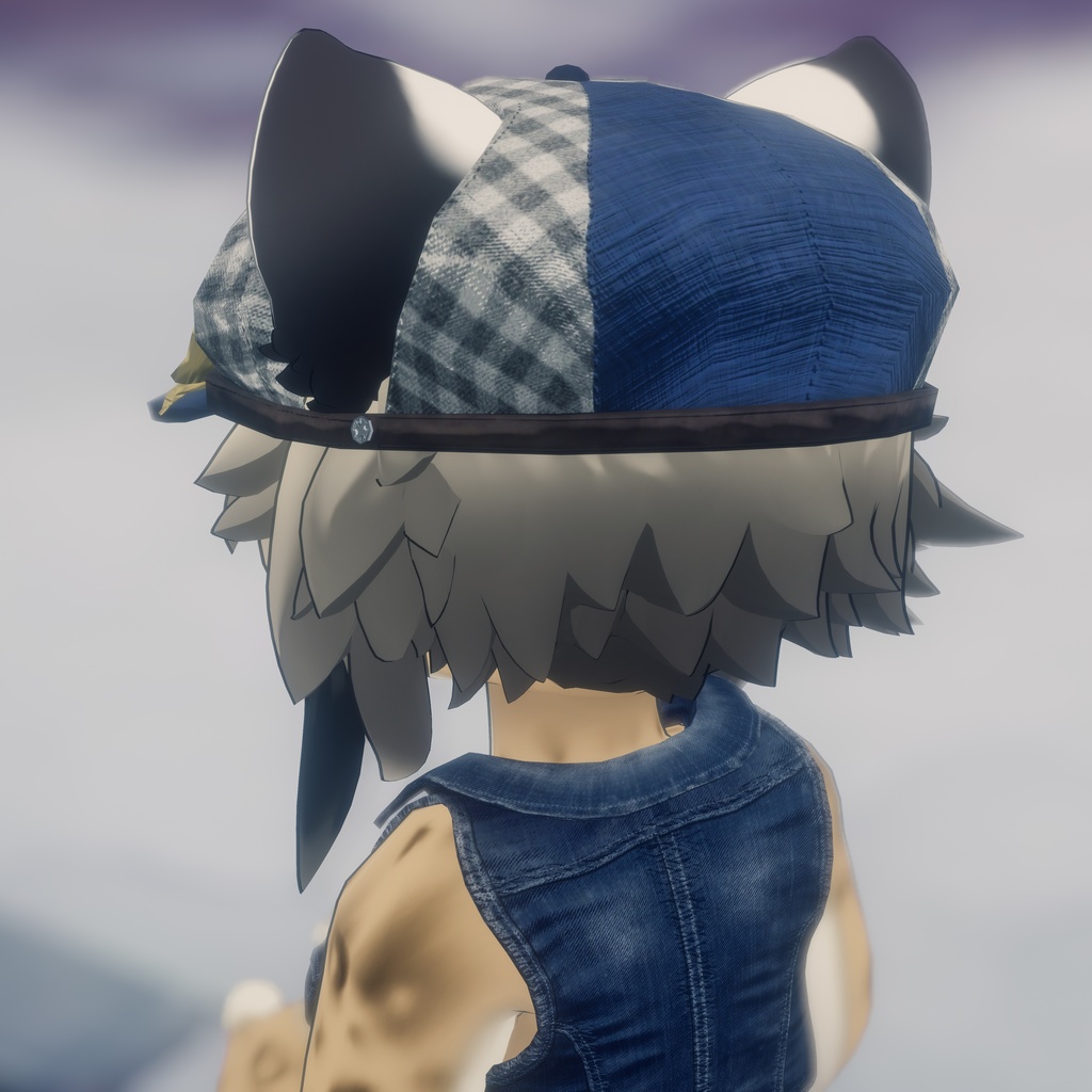 【ケモ耳穴あり!】Baker Boy Cap