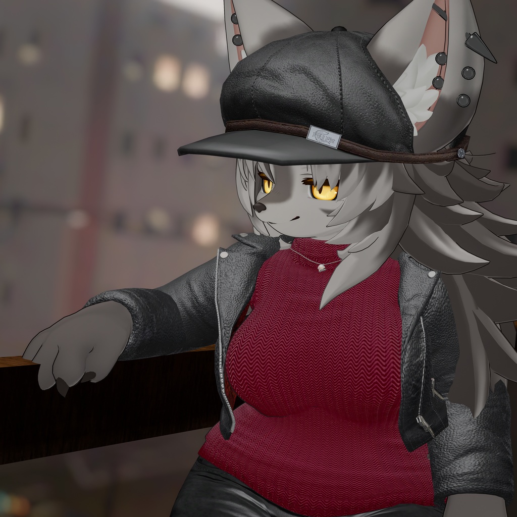 【ケモ耳穴あり!】Baker Boy Cap