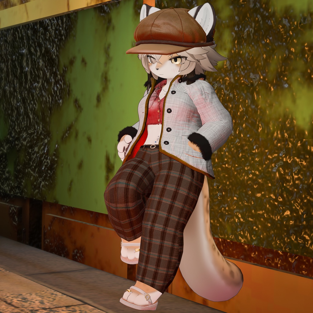 【ケモ耳穴あり!】Baker Boy Cap