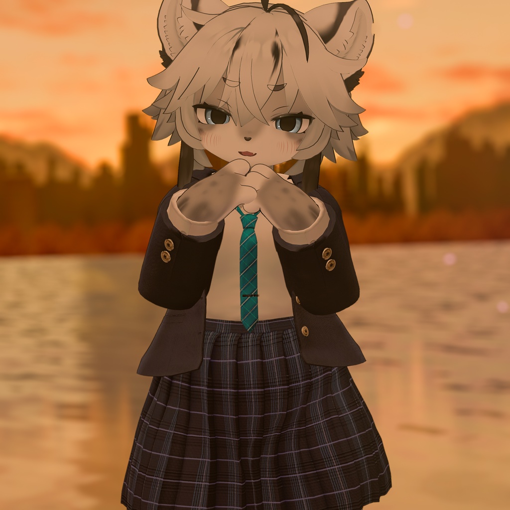 【けもの学園高等部】女子学生服